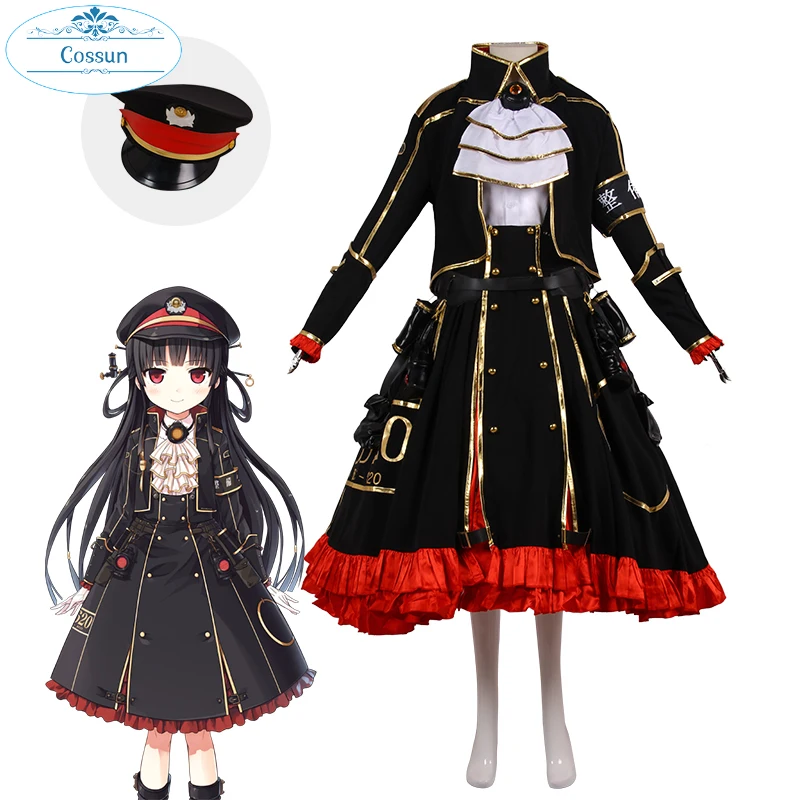 

[Customized] Anime! Maitetsu 86 Game Suit Elegant Uniform Cosplay Costume Halloween Party Role Play Outfit For Women 2021 NEW