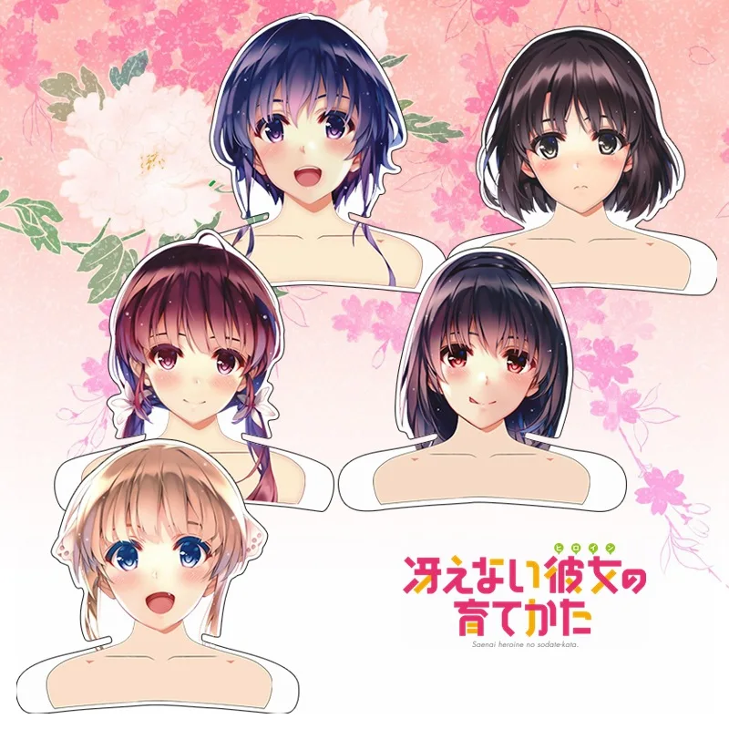 

Anime Saekano: How to Raise a Boring Girlfriend Katou Megumi Eriri Cosplay Fans Gift ABS 39*45cm Human Shape Hanger Decorate