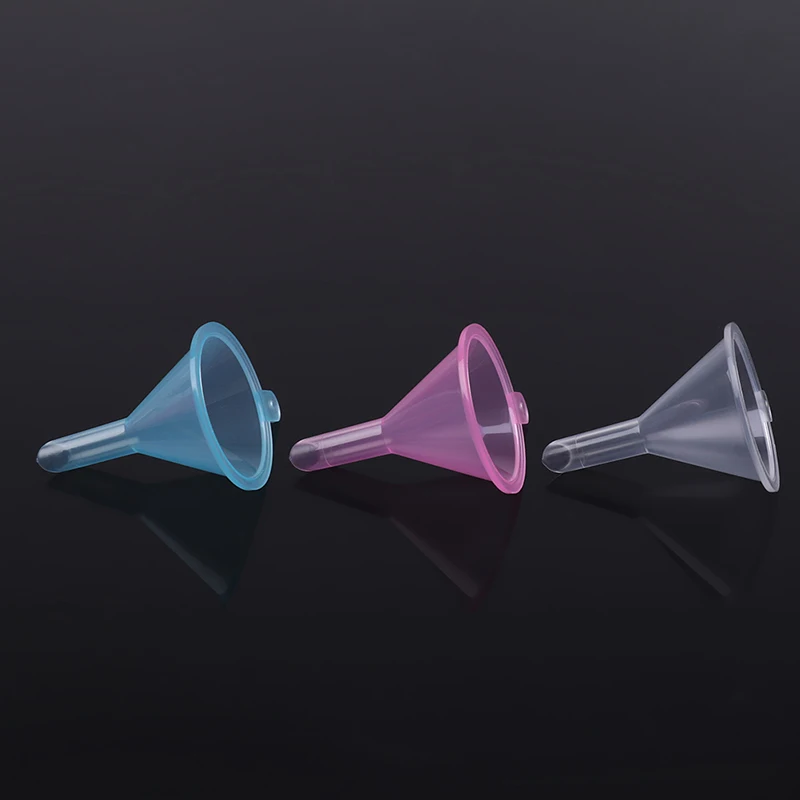 

20Pcs/Lot Small Plastic For Perfume Diffuser Bottle Mini Liquid Oil Funnels Lab Tools