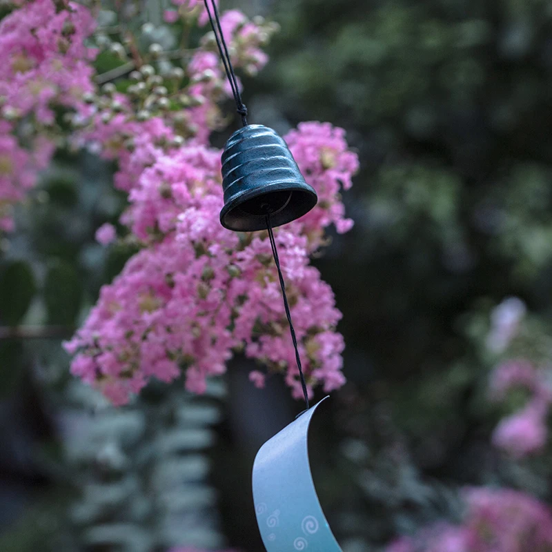 1 шт. японские железные металлические ветряные колокольчики для улицы сада