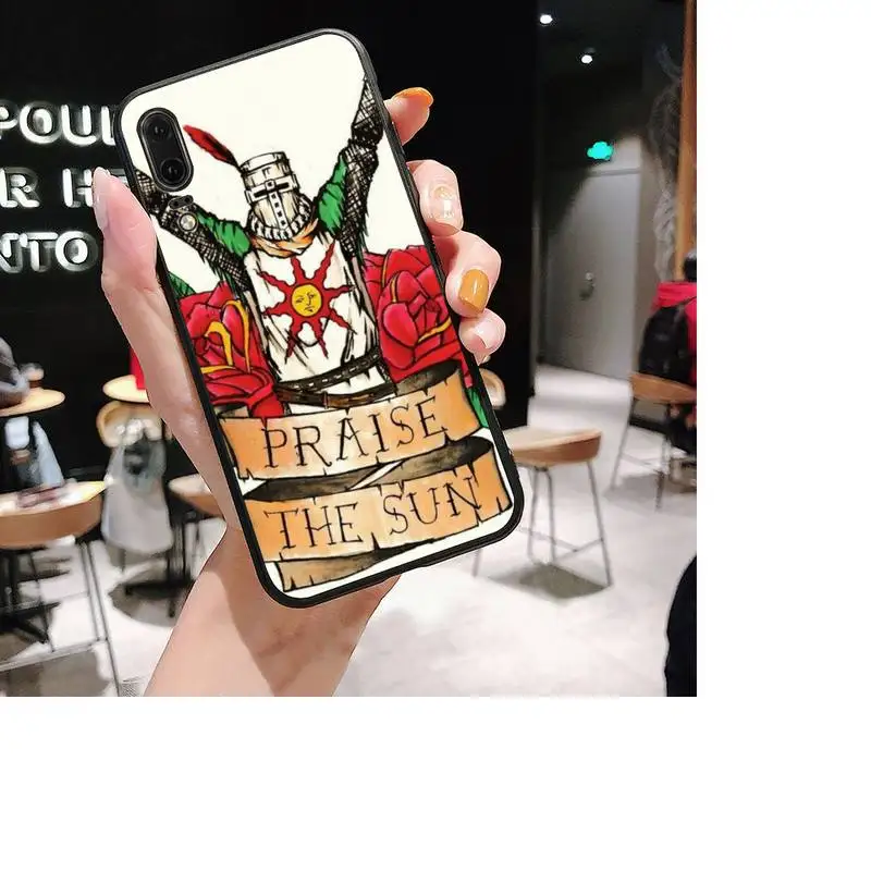 

Praise the Sun Dark Phone Case For Huawei P20 lite P40 lite mate 10 20 lite P20 pro P smart 2019 Y7 P30 lite case