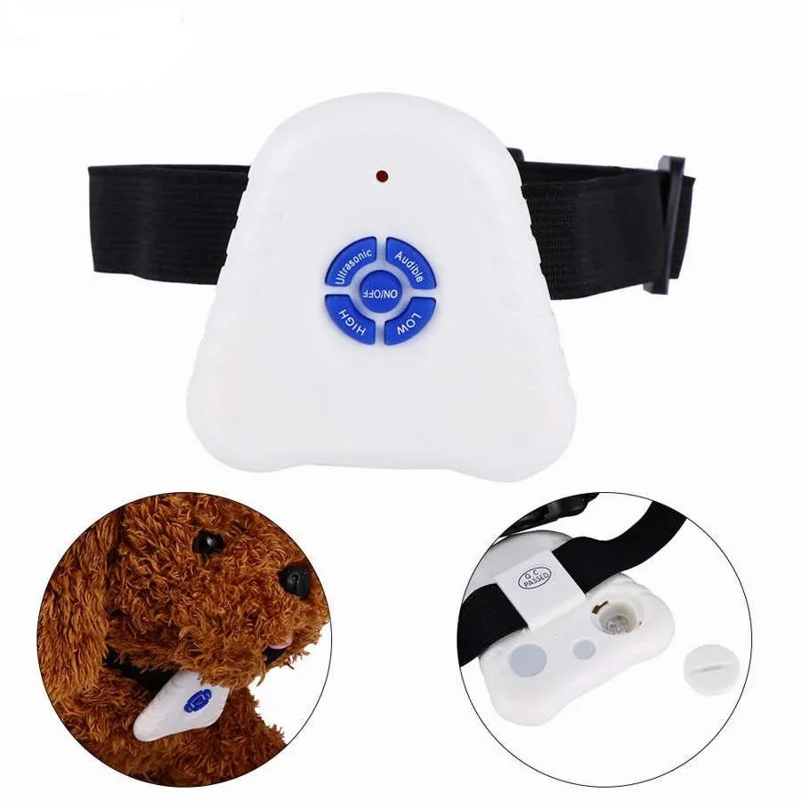 

Ultrasonic Dog Repeller Anti Barking Dog Trainer Electronic Safe Anti Bark Dog Collars Leashes Training Shock Control Dropship