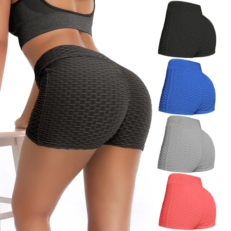 

Women Workout Biker Shorts Gym Jogging Short Breathable Sports Fitness Panties Solid Color Thin Skinny Butt Lifting Sexy