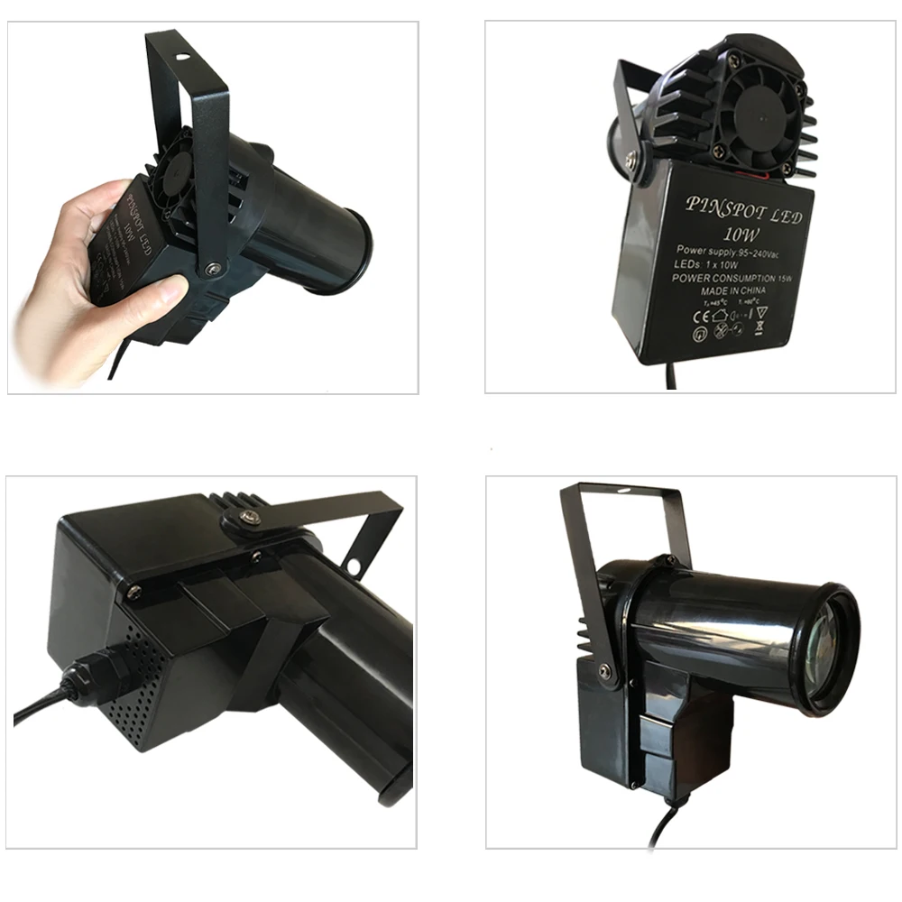 Светодиодный точечный светодиодный светильник RGBW Эффект луча цветной со