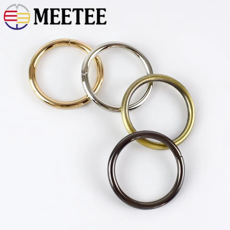 Металлические круглые застежки Meetee 32 мм с уплотнительным кольцом 5/20 шт.