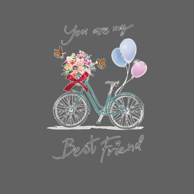 Воздушный шар цветок велосипед теплопередача патч DIY Одежда обувь шляпы коробки