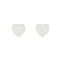 pure love heart stud earrings new fashionable elegant earrings for women simple ear clip without pierced ears