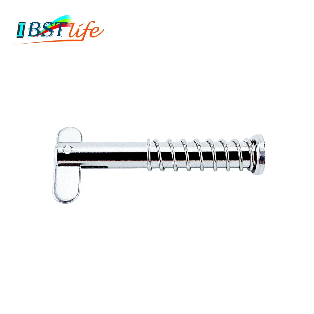 Быстросъемный штыревой дюбель из нержавеющей стали 316 плоская головка