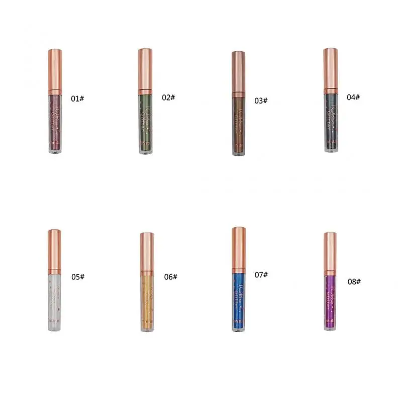 8 мл 7 цветов Алмазная тушь для ресниц водоСТОЙКАЯ и прочная Толстая скрученная