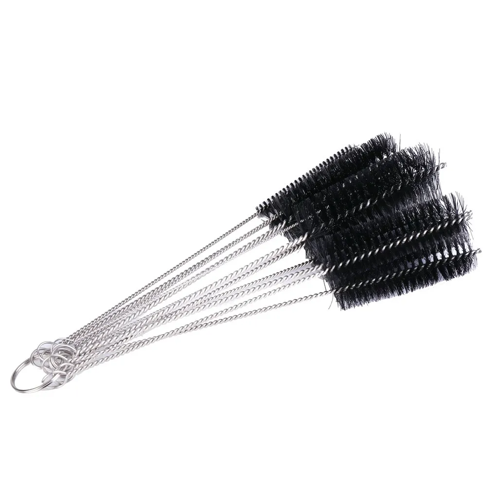 Щетка для чистки бытовых бутылок щетки труб Бонг стеллаж набор из 12 инструментов