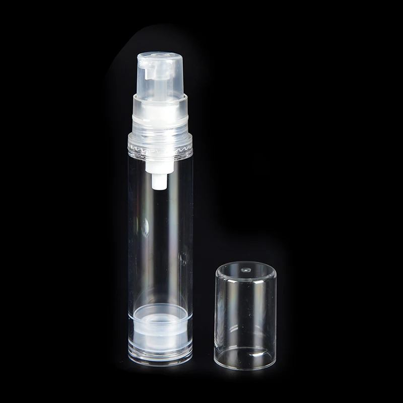 TP-10ml Дорожная Косметическая упаковка 1 шт. 5/10/15 мл пустая безвоздушная пластмассовые бутылки с помпой давления вакуума эмульсии с лосьон насос - Цвет: TP-10ml