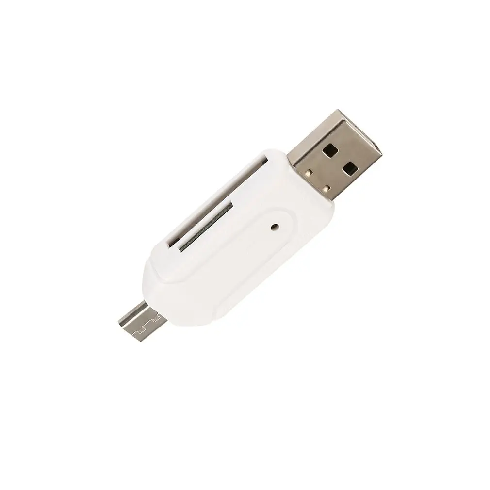 Устройство для чтения карт памяти Micro USB OTG к 2 0 адаптер SD/Micro SD карты малый форм