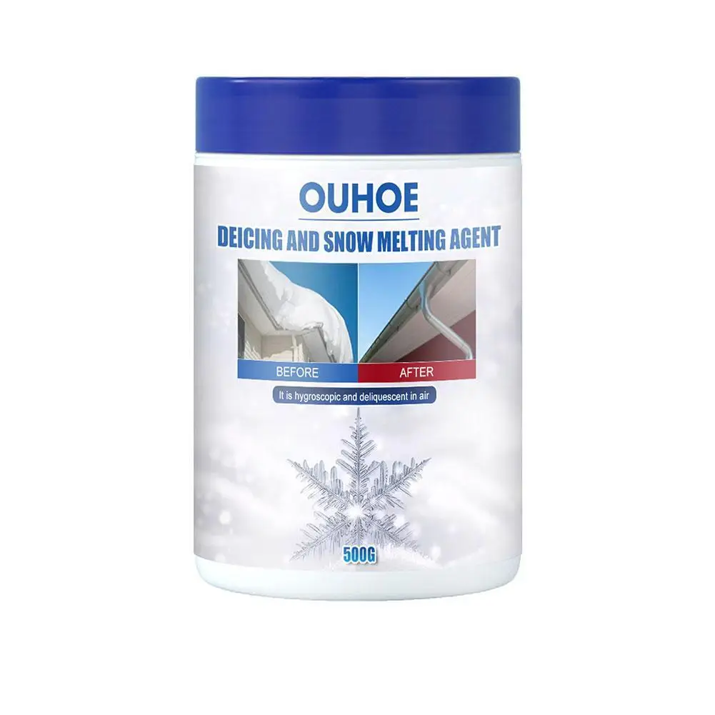 

Car Accessories 500g Removal Liquid Melting Agent Winter Window Spray Melting Deicing Anti-ice Spray Tool J2P1