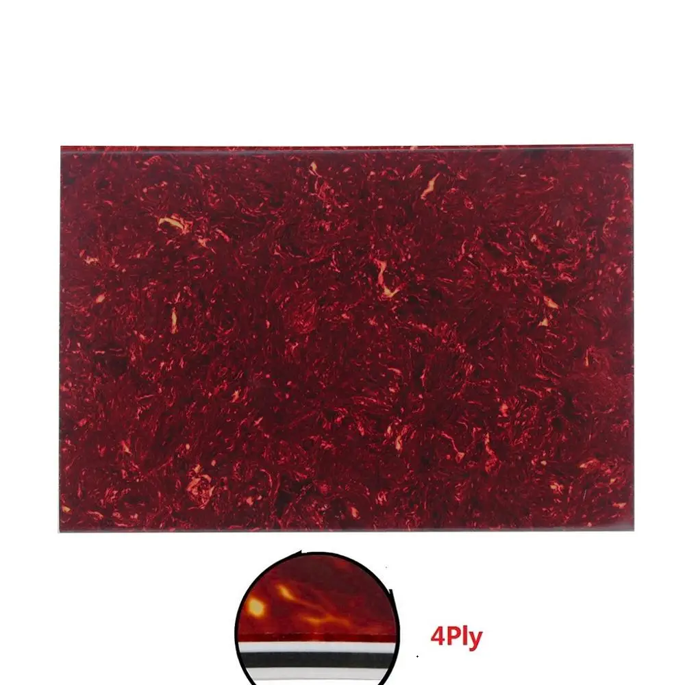 FLEOR Guitar Pickguard Material Blank Sheet Scratch Plate 43x29x0.23cm for Accessories Custom | Спорт и развлечения