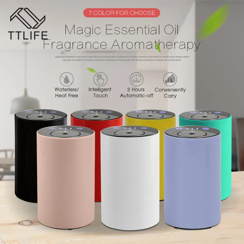 TTLIFE безводной Беспроводной Эфирное распыления автомобильный диффузор для