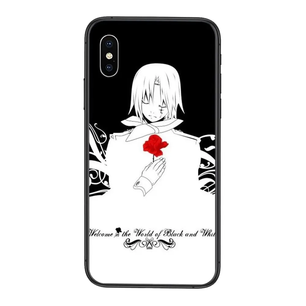 Черный Премиум красивый Бампер Мягкий дизайн D.gray-man аниме Обнимание Япония