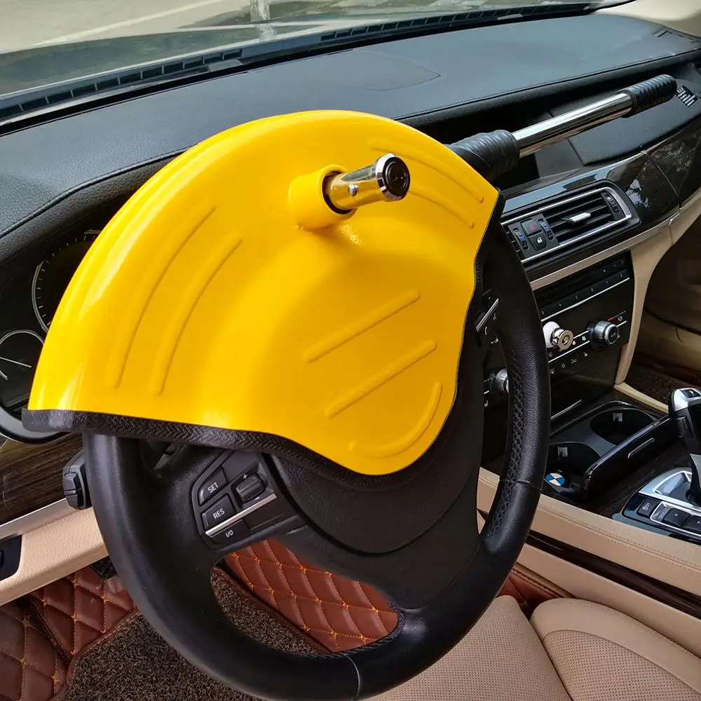 Универсальный Автомобильный Замок рулевого колеса полное покрытие подушки