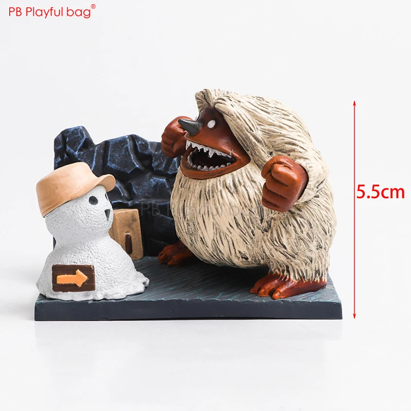 Игрушечная металлическая фигурка из ПВХ игры коллекция рождественских подарков