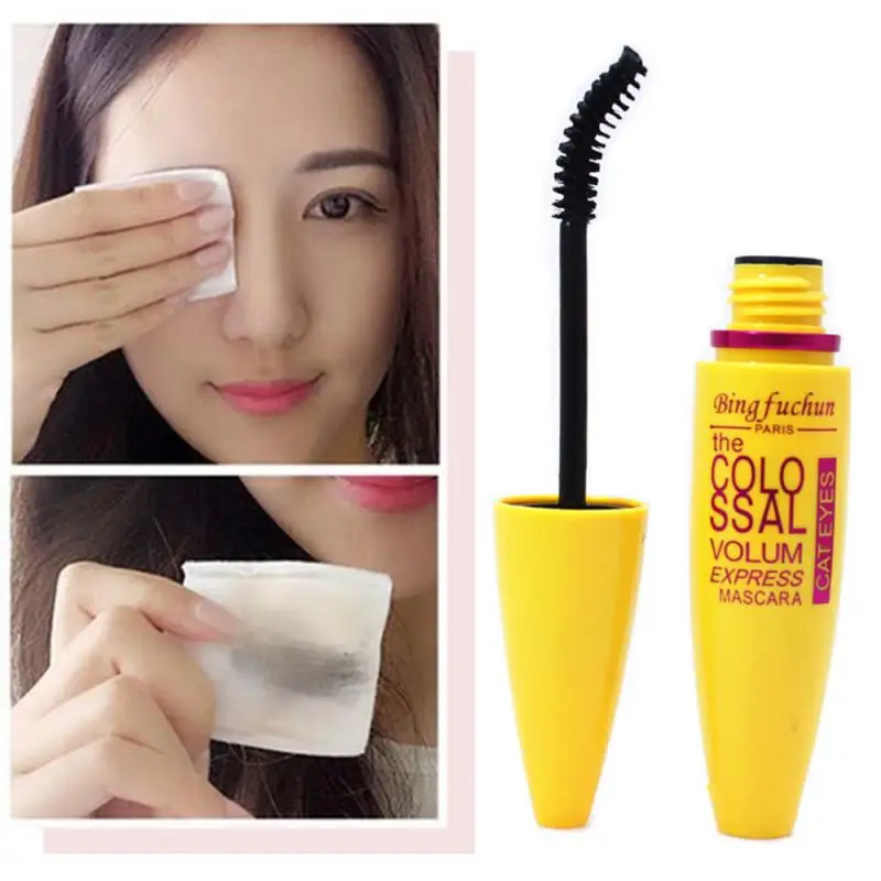Новый макияж Толстые вьющиеся водостойкие против пота тушь для ресниц не
