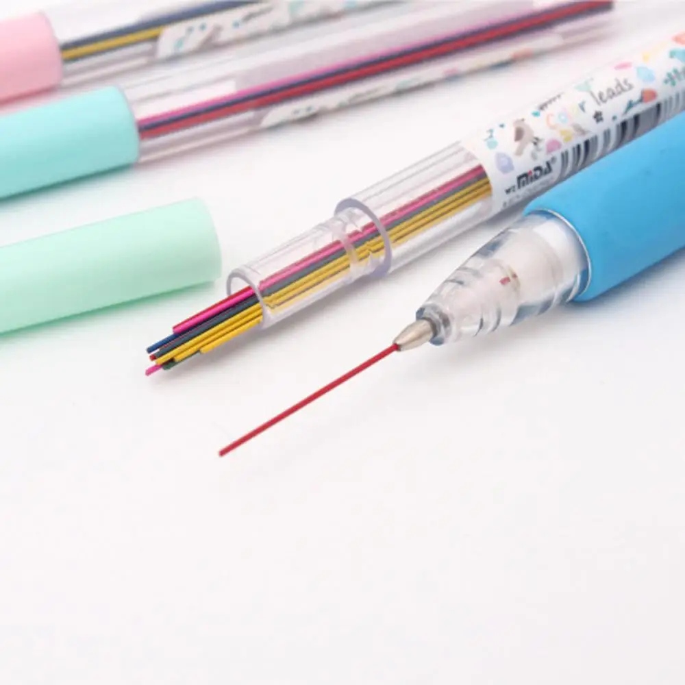 0 5/0 7 мм свинцовая металлическая в форме сердца механический карандаш 2B