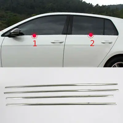 

Нижняя оконная накладка из нержавеющей стали 4 шт. для VW Golf MK7 2013-2018