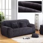 Секционный чехол для углового дивана, бархатный чехол для дивана на 1234 сиденья, эластичный чехол для дивана в гостиную