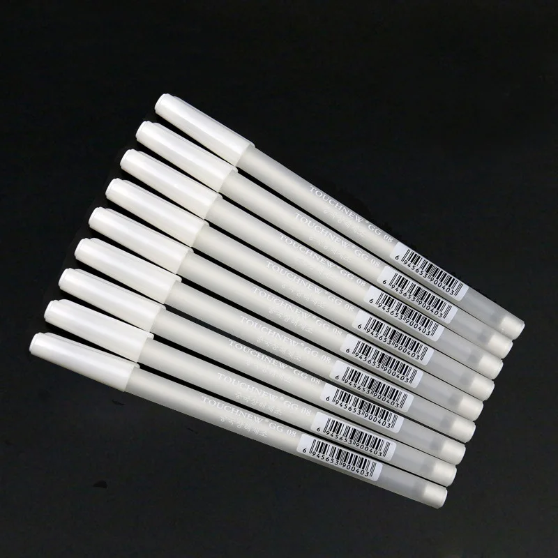 10 шт. белый маркер для бровей аксессуары татуировок микроблейдинг татуировка