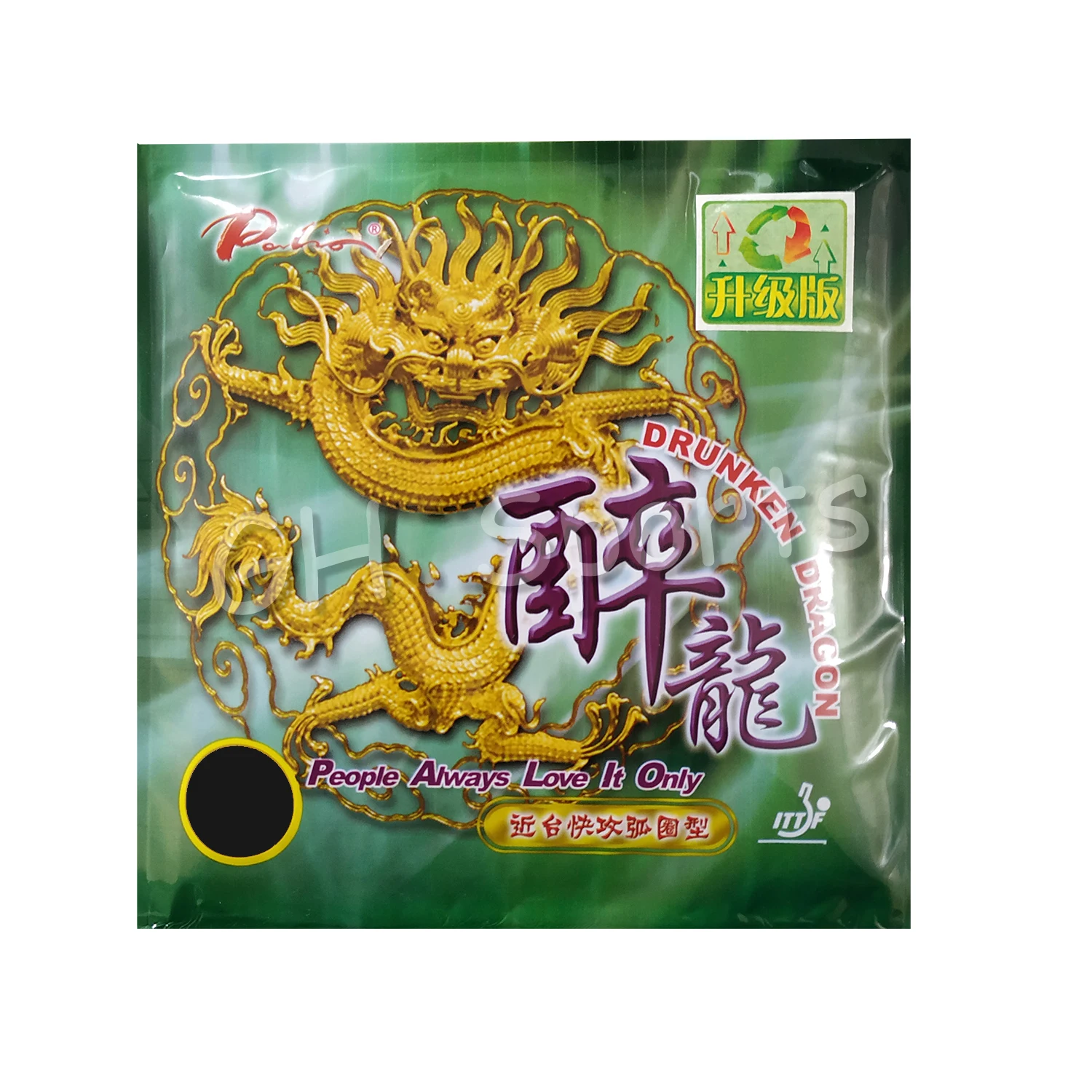 Palio Drunken Dragon Pips-в настольном теннисе PingPong резиновый с губкой