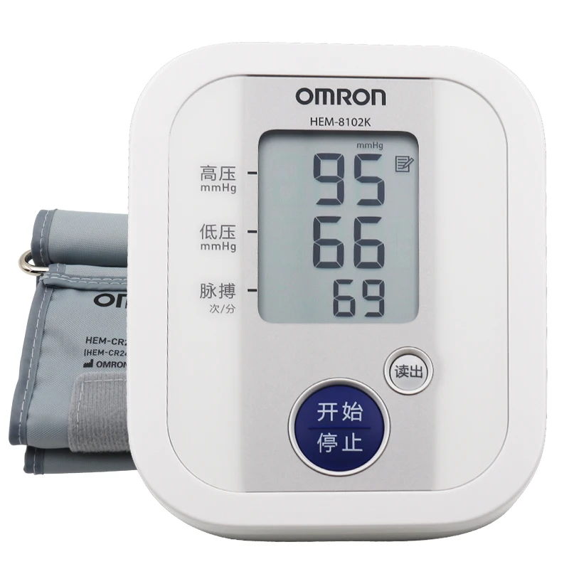 

Omron электронный монитор артериального давления 8102A/K Тип верхней руки бытовой автоматический интеллектуальный измерительный прибор для изм...