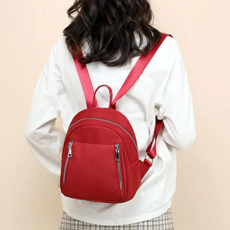 

2021New Spring Backpack Women's Backpack Fashion Leisure Bag Black Travel Fashion Women's Backpack KM7002