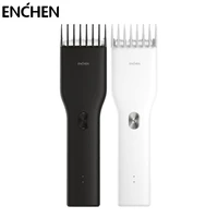 enchen boost electric hair clippers for men children ceramic cutter hair cutting machine professional rechargeable two speed