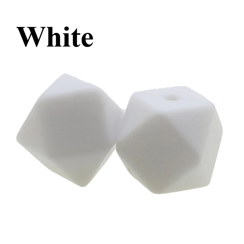 Силиконовые шестигранные мини бусины карамельных цветов 50 шт. | Мать и ребенок