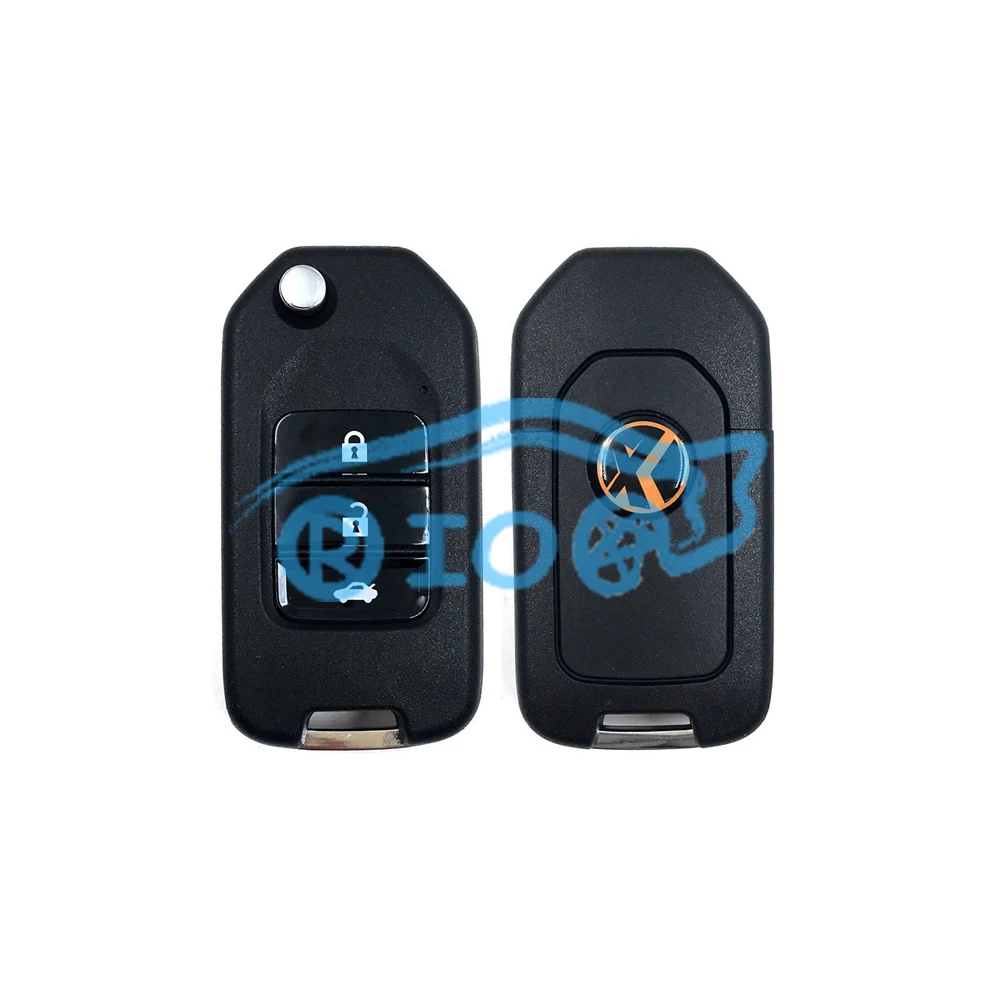

RIOOAK 10pcs/lot Xhorse XNHO00EN Wireless Universal Remote Key Fob 3 Button for VVDI Key Tool VVDI2 English Version