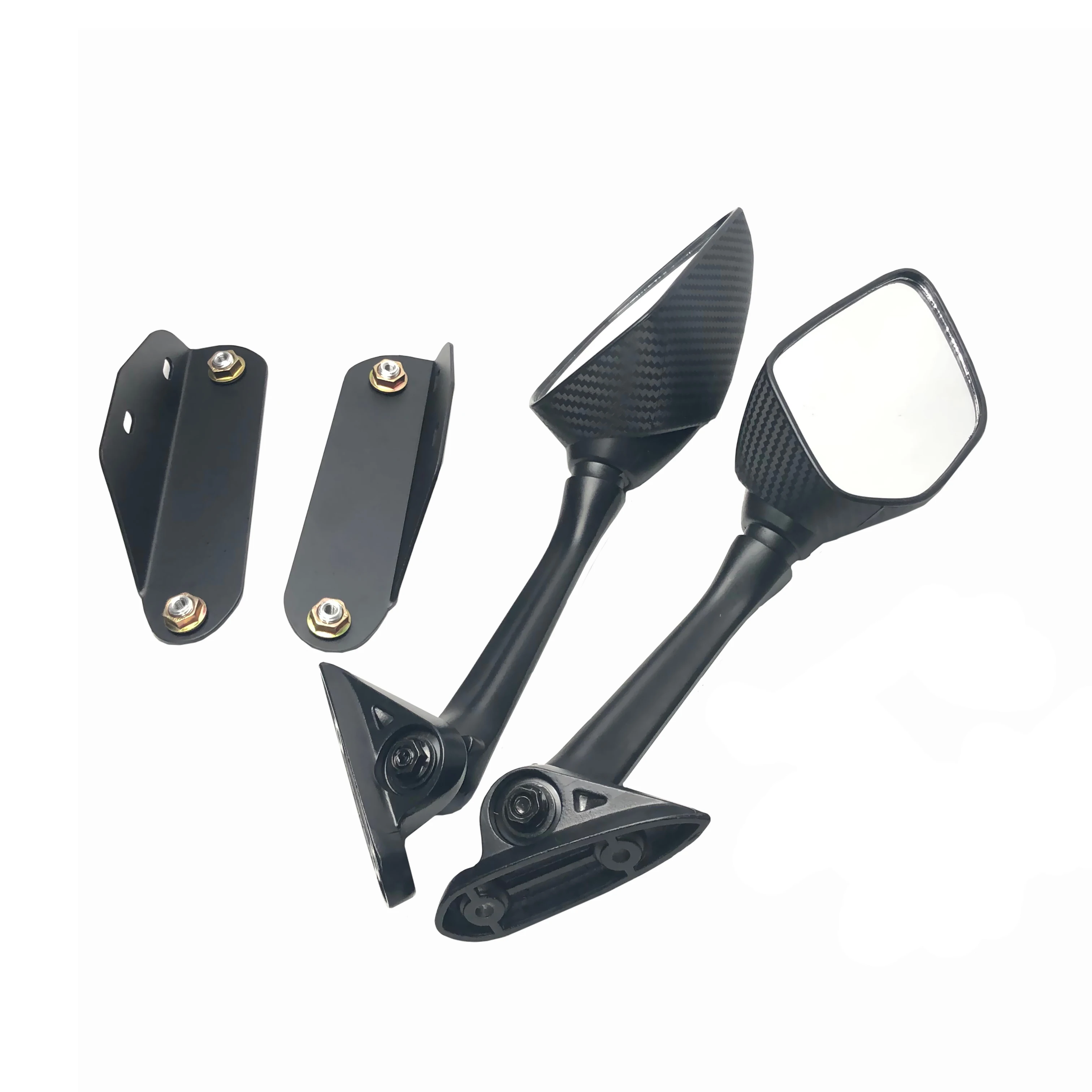 Аксессуары для мотоциклов переднее зеркало заднего вида держатель кронштейн на