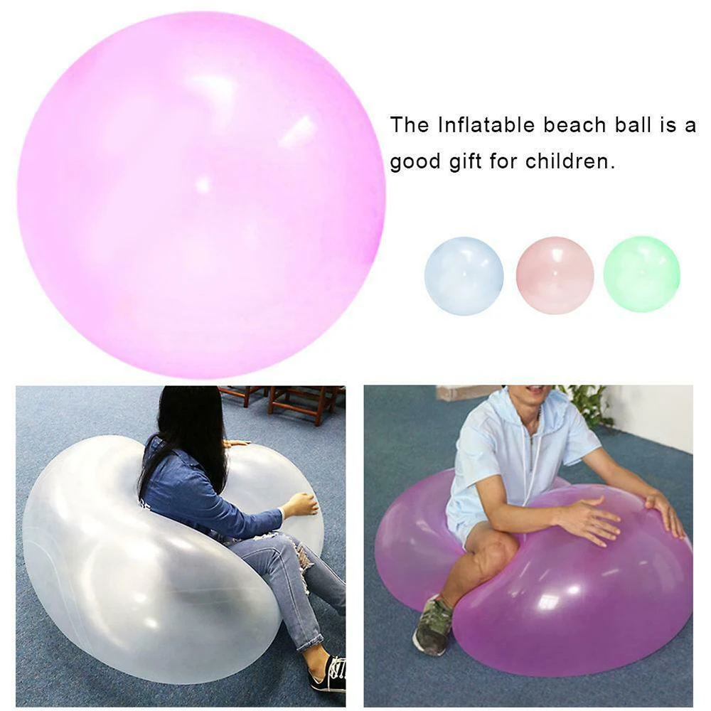 Large Size Bubble Ball Inflatable Fun Amazing Tear-Resistant Super Wubble Outdoor Balls Bath Balloon | Игрушки и хобби