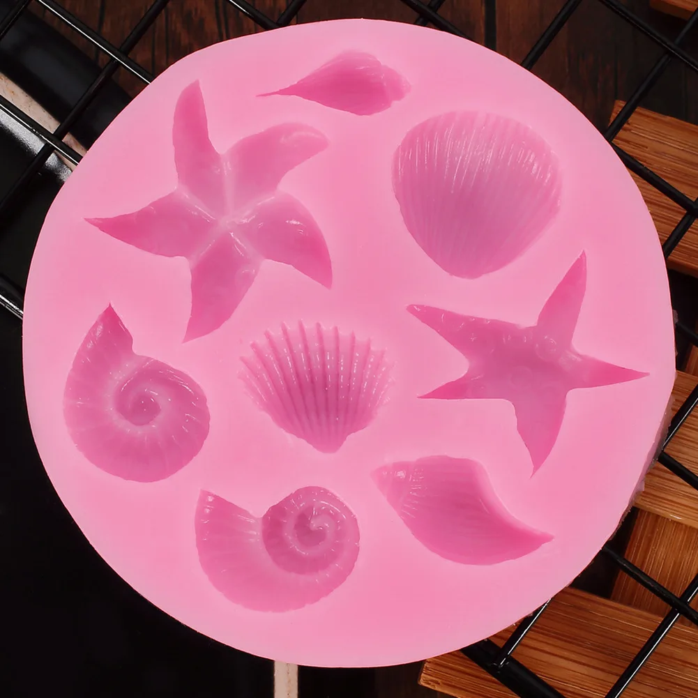 Форма для выпечки тортов DIY силиконовая форма биологической раковины кухонная