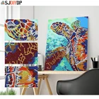 Алмазная живопись SJDIYDP, Алмазная мозаика особой формы, морская черепаха, наборы для вышивки крестом, животные, домашний декор