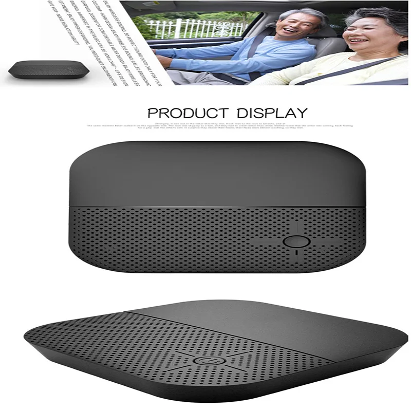 Автомобильный очиститель воздуха с кислородной панелью для устранения запахов