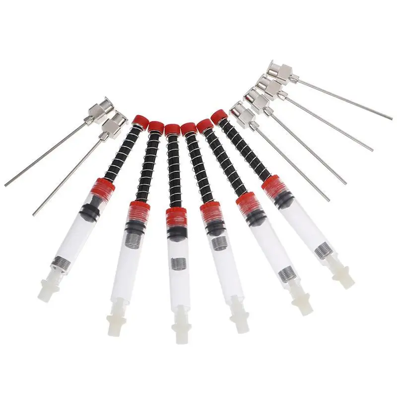 

6Pcs Fountain Pen Ink Cartridge Converter Filler Ink Pen Syringe Devices