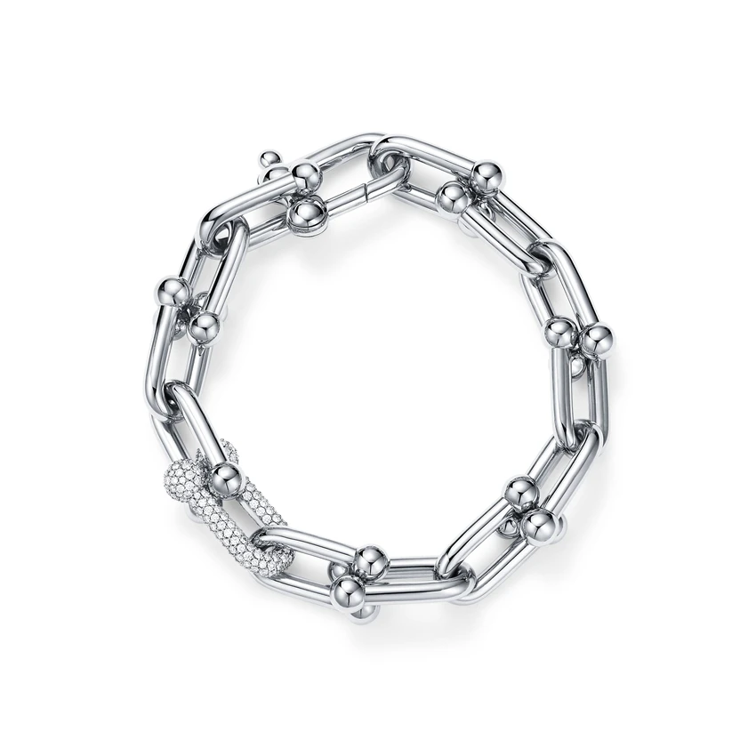 

Hipsters, gem-set chain bracelet with hot style