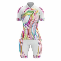 female short sleeve cycling jersey suit shorts sweatshirt uniform mountain bike triathlon vezzo macaquinho ciclismo feminino