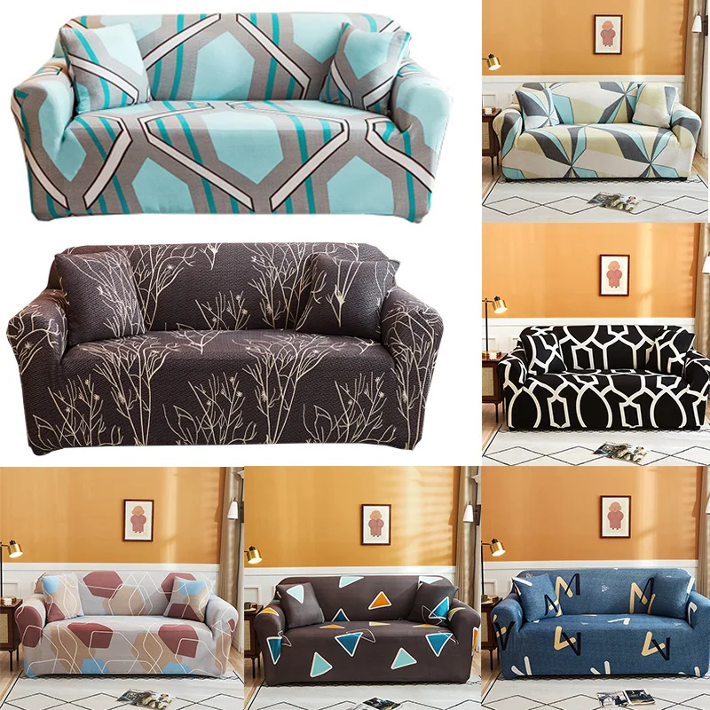 

чехол на диван покрывало на диван диван чехол для дивана 2021 Модный чехол для дивана, эластичные Чехлы для дивана из полиэстера с принтом для ...