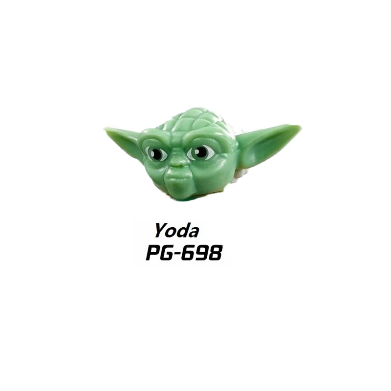 

PG8049 Building Blocks IN STOCK Action Figures Educational Famous Movie Head Boys toys For Children