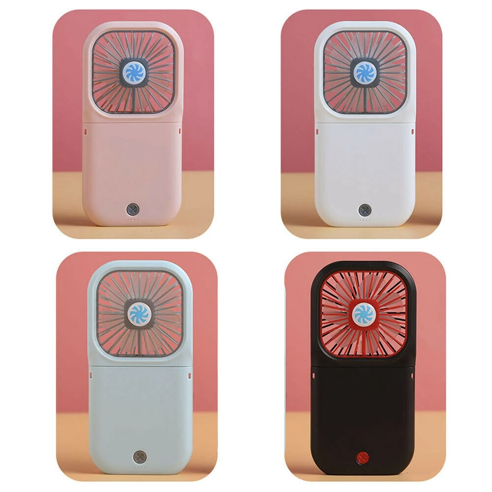 

New Style Fan Mini Portable Folding USB Small Fan Long Lasting Fan Mini Portable Fan Hand Fan With Battery