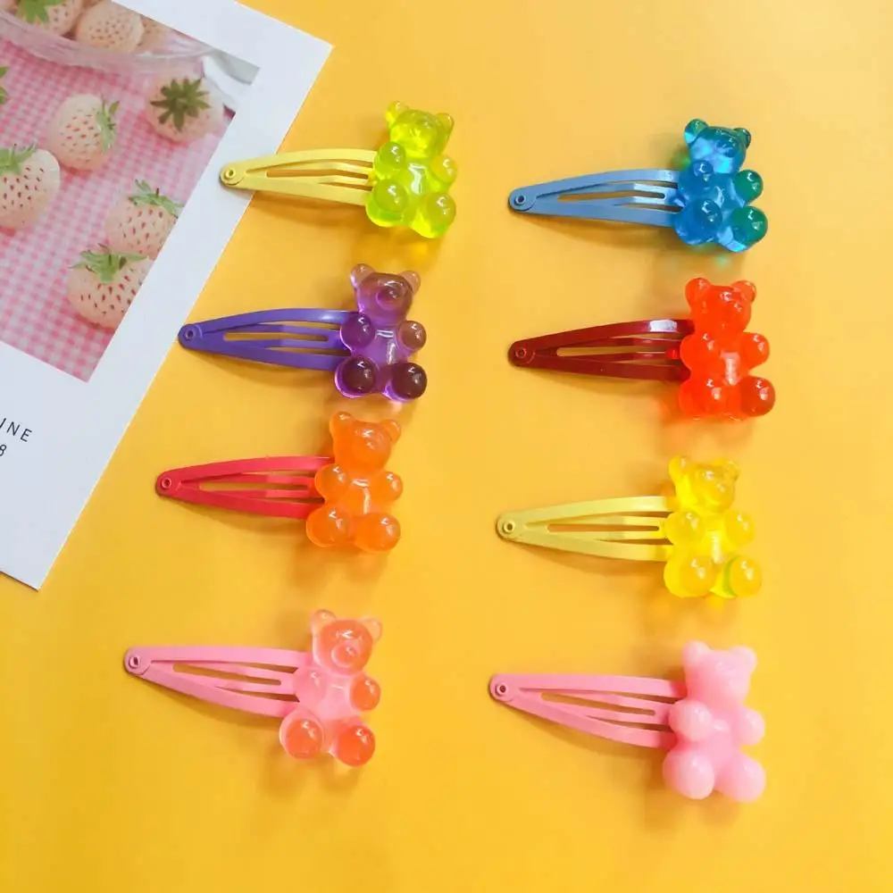 Ручной работы милый мультфильм заколки с медведем подвеска &quotКонфета&quot для