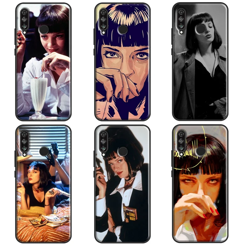 Чехол Mia wallace для Huawei Mate 20 Lite P Smart 2019 Z P40 P10 P20 P30 Pro