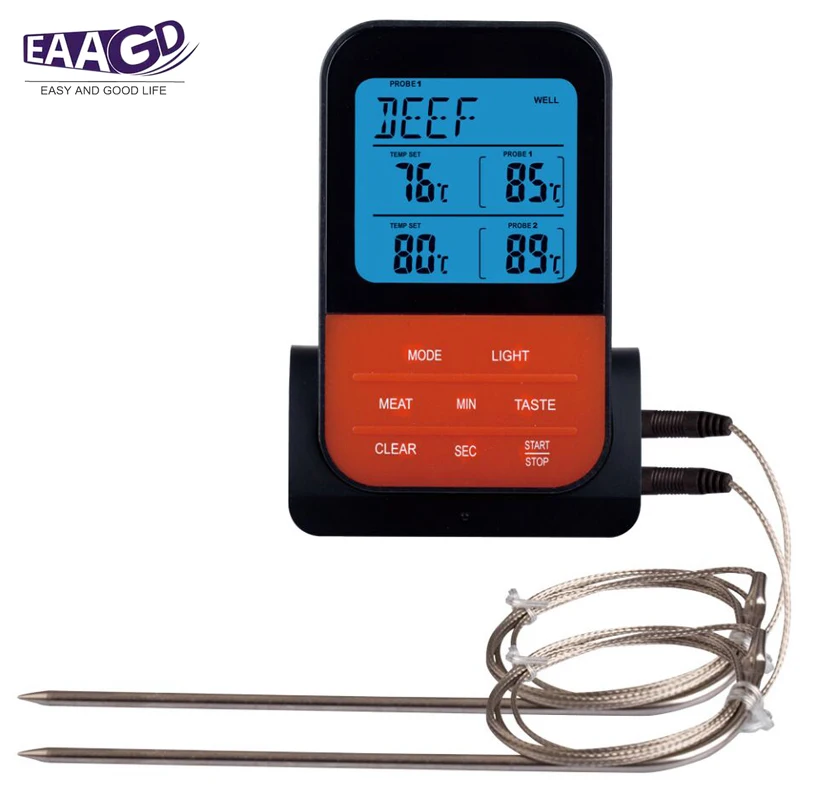 EAAGD Беспроводной цифровой термометр барбекю мясо для аксессуары термометра