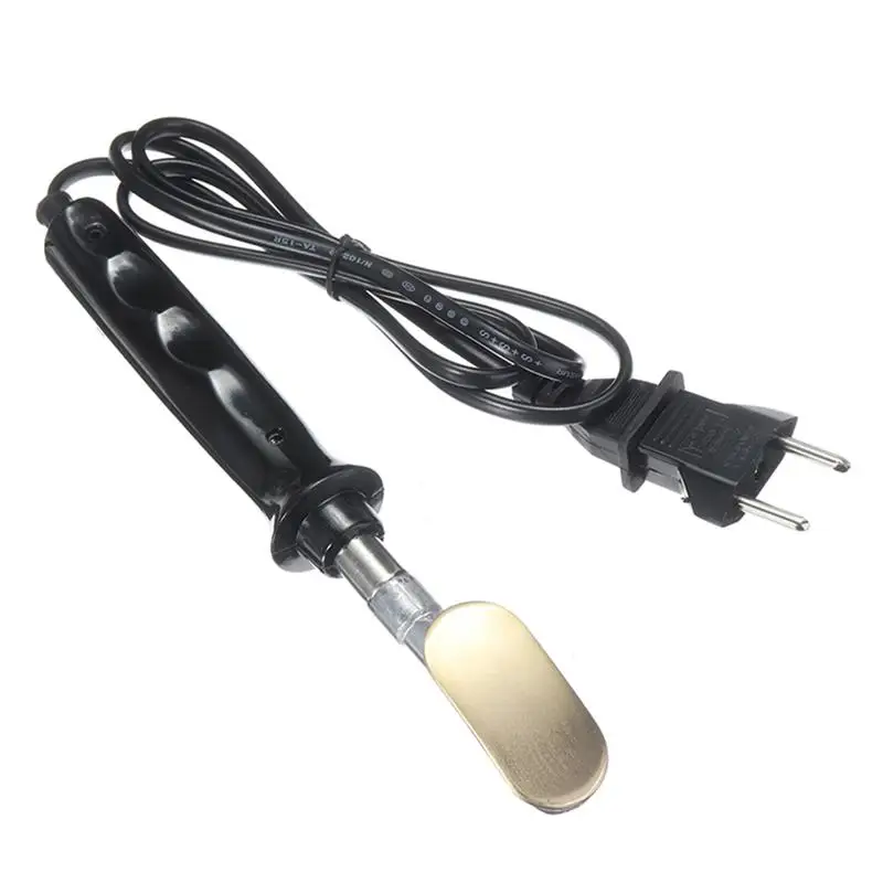 

Разглаживающий Утюг для ремонта бампера автомобиля, Электрический паяльник с плоским наконечником, пластиковый сварочный инструмент для г...