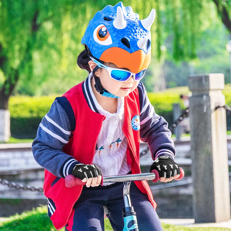 

ROCKBROS Children's Cycling Gloves Half-finger Summer Bicycle Balance Wheels Slide Kids SBR Shockproof Gloves Riding Equipment
