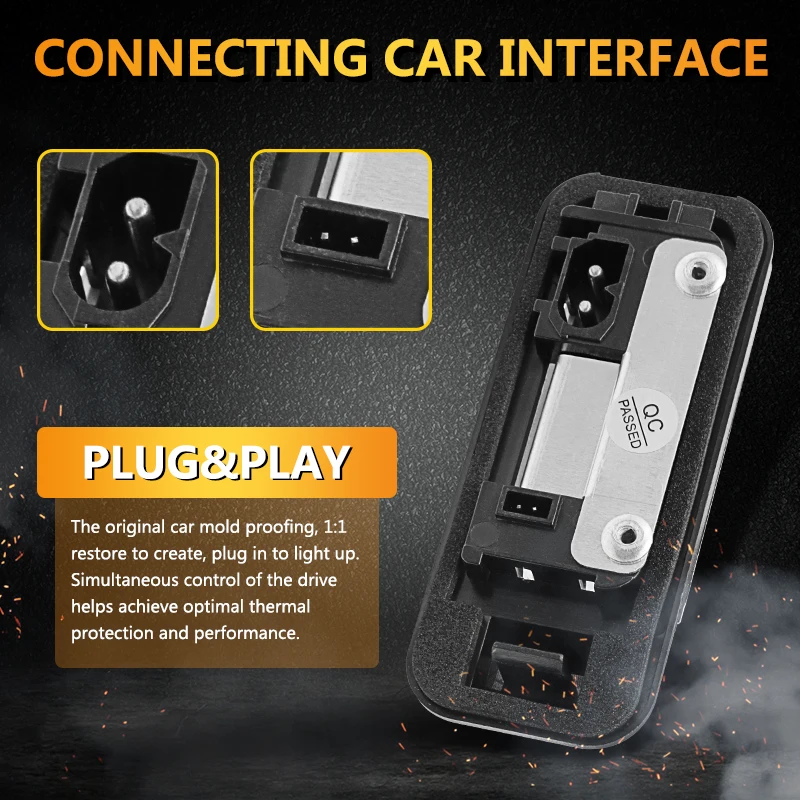 2 шт Автомобильный светодиодный номерной знак светильник ошибок для BMW E36 318i 318is